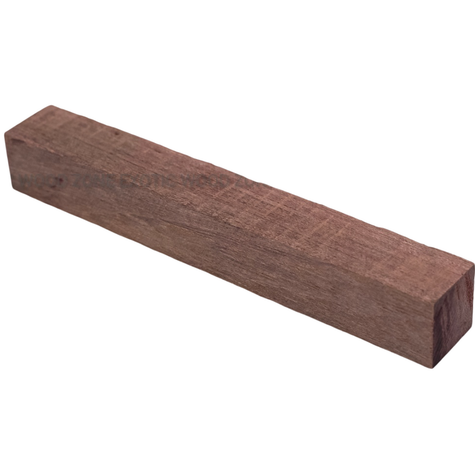 Combo Pack of 20 Pen Blanks - 3/4" x 3/4" x 6” (Spalted Tamarind, Purpleheart)