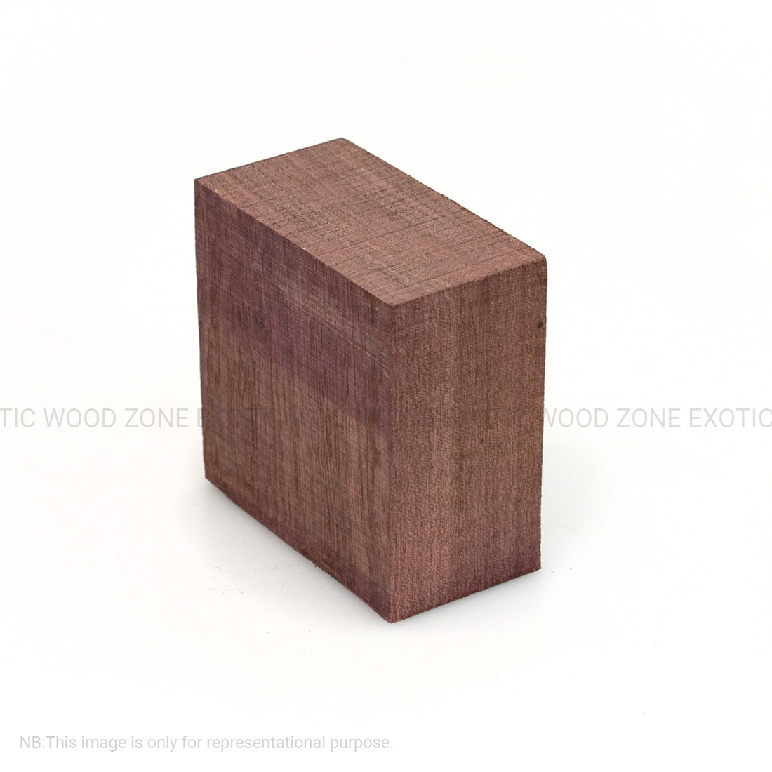 Pack Of 5, Purpleheart Wood Bowl Blanks | 4&quot; x 4&quot; x 2&quot; - Exotic Wood Zone - Buy online Across USA 