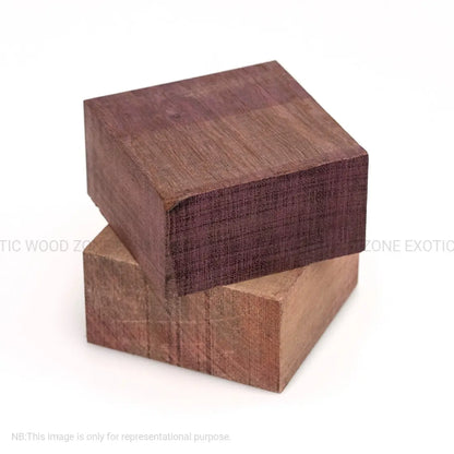 Pack Of 1, Purpleheart Wood Bowl Blanks 6” x 6” x 3” - Exotic Wood Zone - Buy online Across USA 
