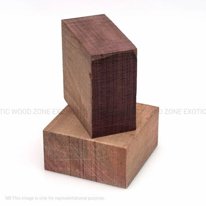 Pack Of 1, Purpleheart Wood Bowl Blanks 6” x 6” x 3” - Exotic Wood Zone - Buy online Across USA 