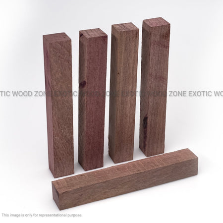 Purpleheart Pen Blanks 3/4"x 3/4"x 6" - Exotic Wood Zone - Buy online Across USA 