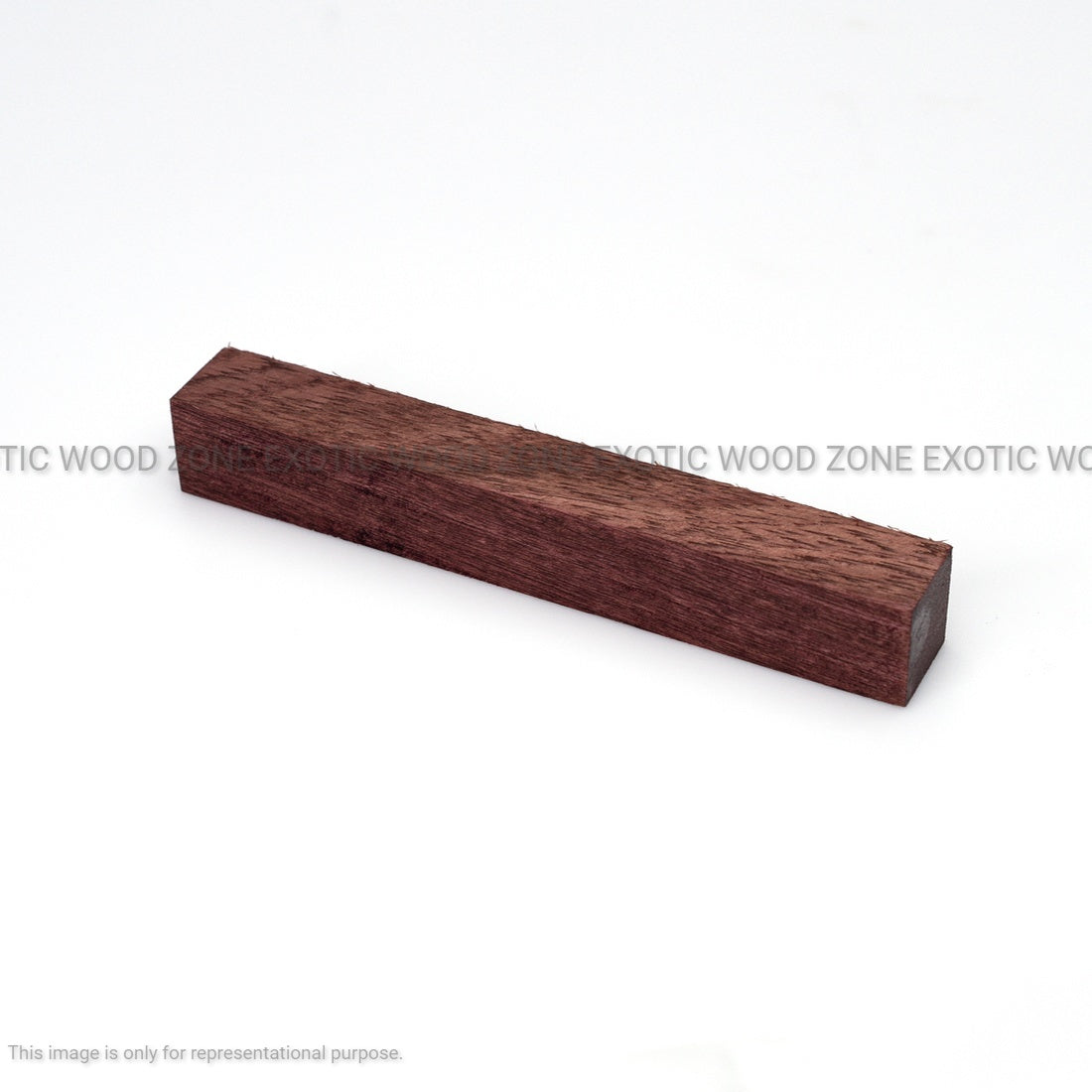 Pack of 10, Purpleheart Wood Pen Blanks 3/4" x 3/4" x 5" - Exotic Wood Zone - Buy online Across USA 