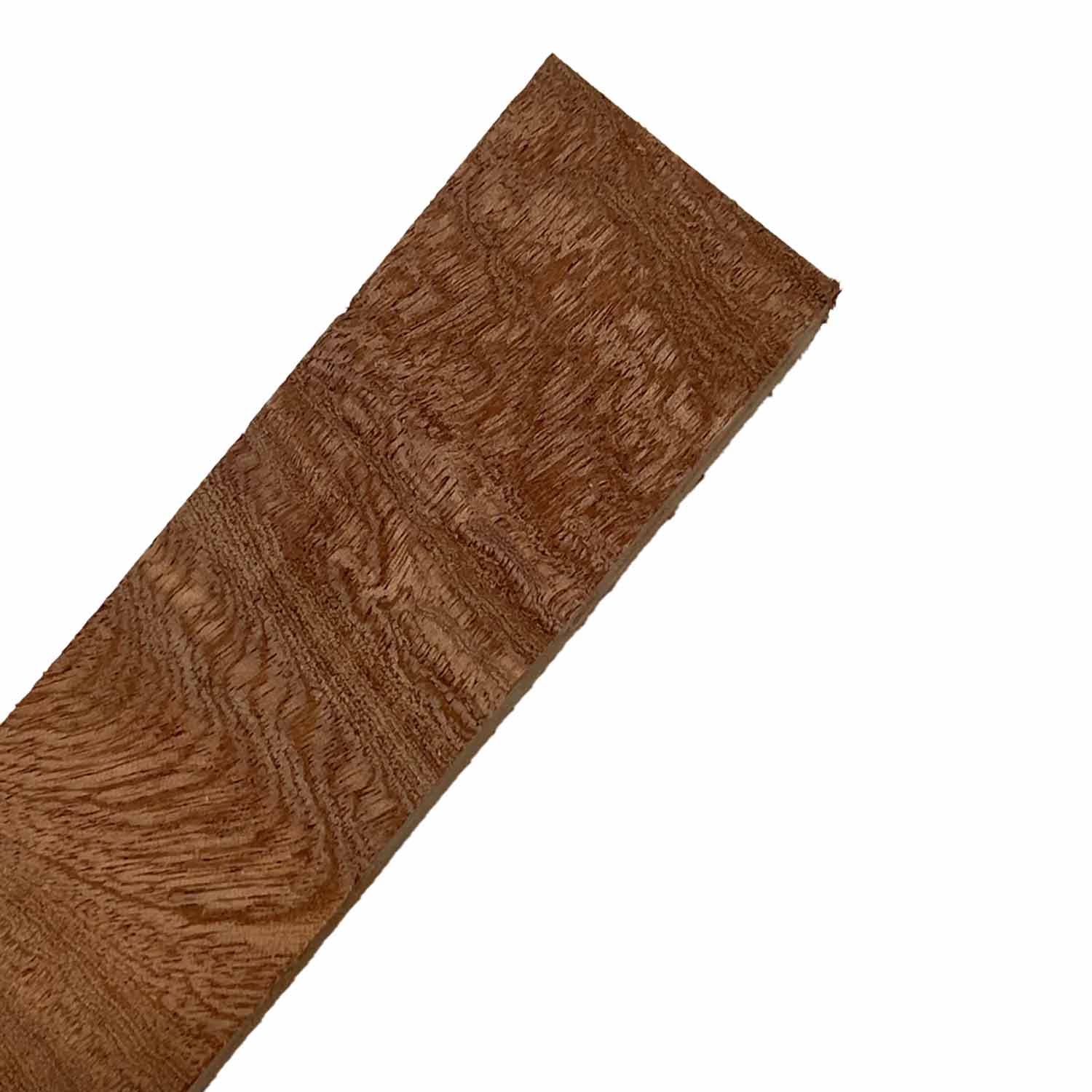Pack Of 2, Quilted Curly Sapele Hardwood Turning Square Wood Blanks 1&quot; x 1&quot; x 18&quot; - Exotic Wood Zone - Buy online Across USA 