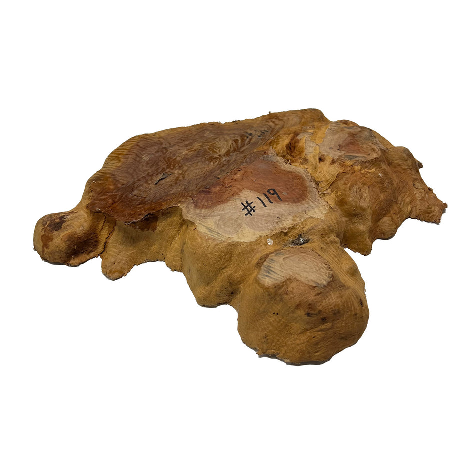 Red Coolibah Burl Cookies | 16" x 11" x 1-1/4" | 8.85 lbs | #119 - Exotic Wood Zone - Buy online Across USA 