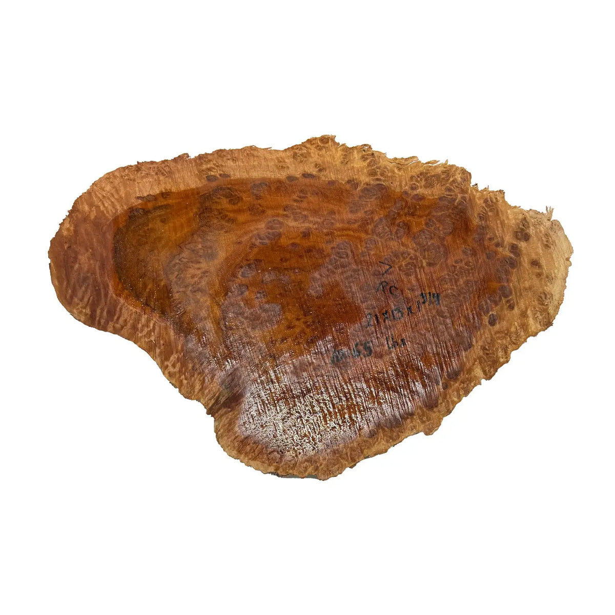 Red Coolibah Burl Cookies | 21" x 13" x 1-3/4" | 10.65 lbs | #100 - Exotic Wood Zone - Buy online Across USA 