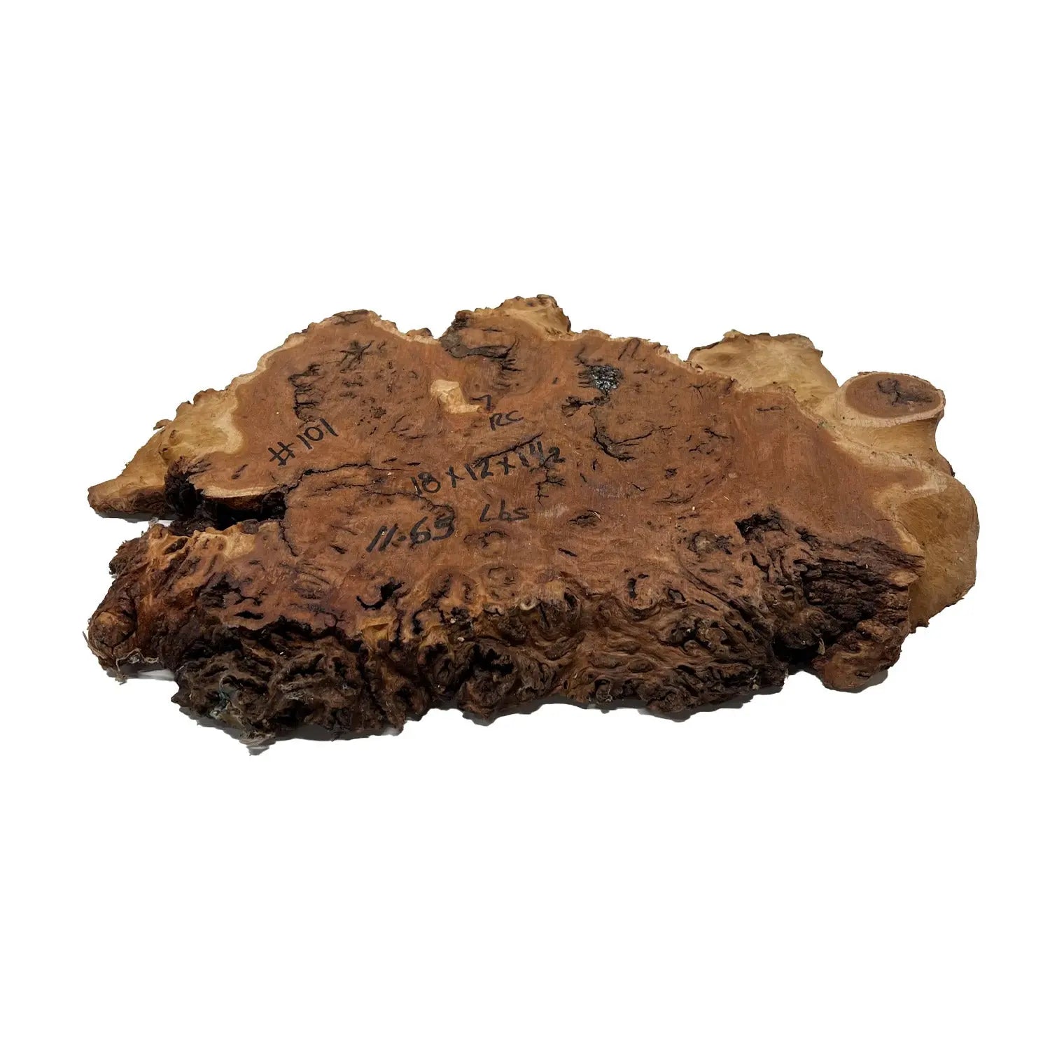 Red Coolibah Burl Cookies | 18" x 12" x 1-1/2" | 11.65 lbs | #101 - Exotic Wood Zone - Buy online Across USA 