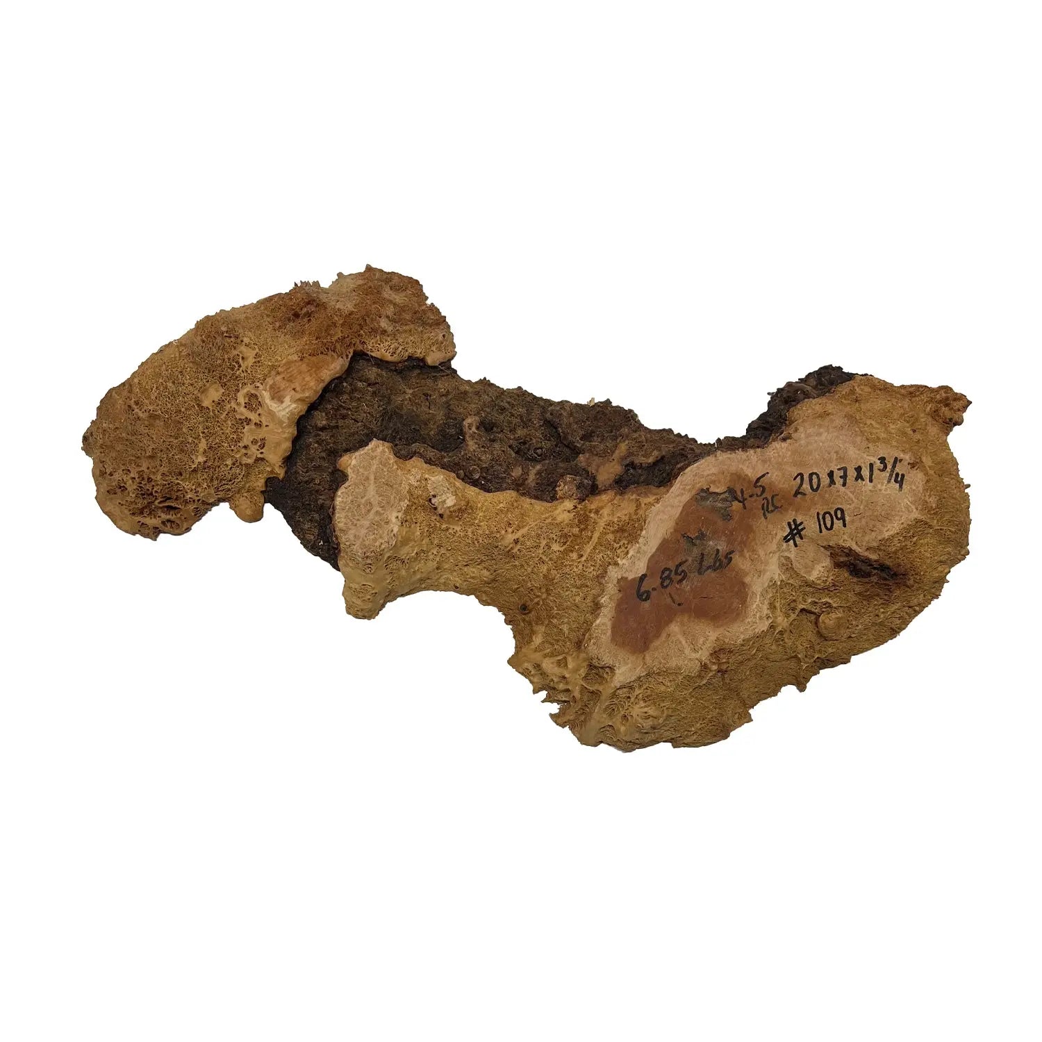 Red Coolibah Burl Cookies | 20" x 7" x 1-3/4" | 6.85 lbs | #109 - Exotic Wood Zone - Buy online Across USA 