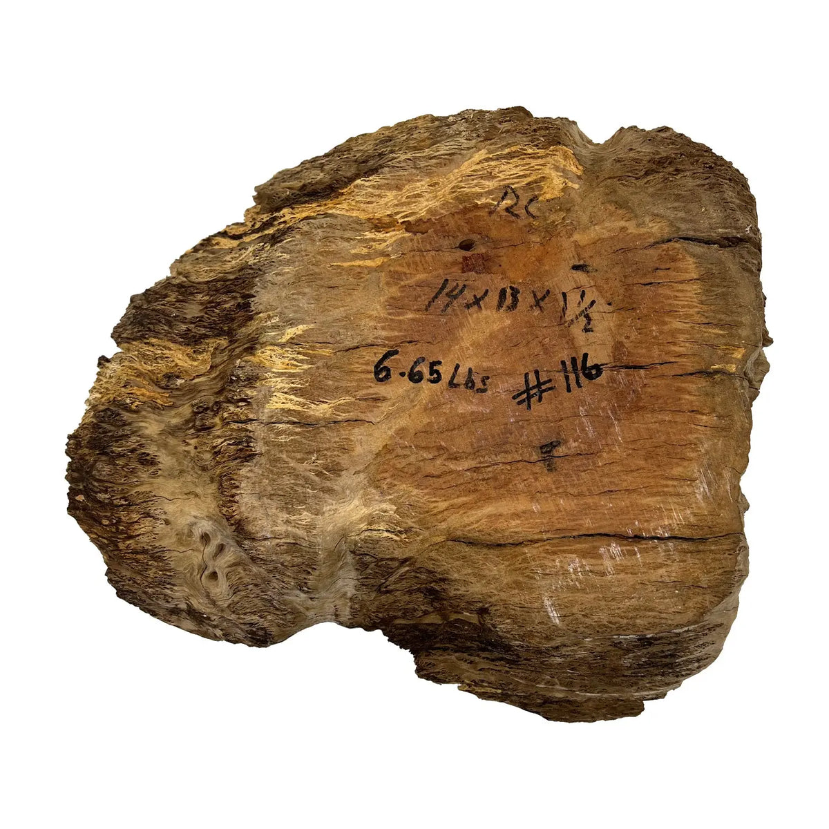 Red Coolibah Burl Cookies | 14" x 13" x 1-1/2" | 6.65 lbs | #116 - Exotic Wood Zone - Buy online Across USA 