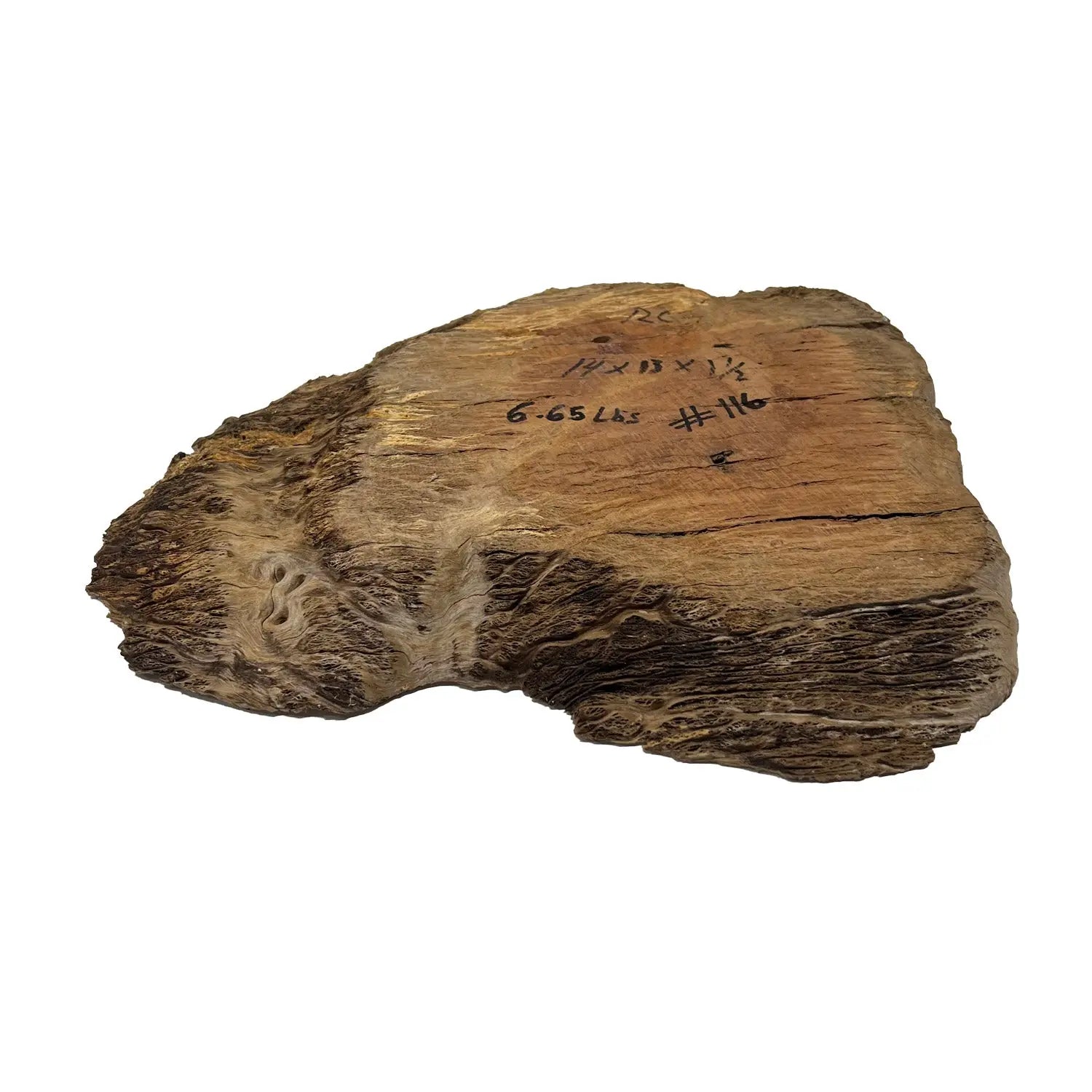 Red Coolibah Burl Cookies | 14" x 13" x 1-1/2" | 6.65 lbs | #116 - Exotic Wood Zone - Buy online Across USA 