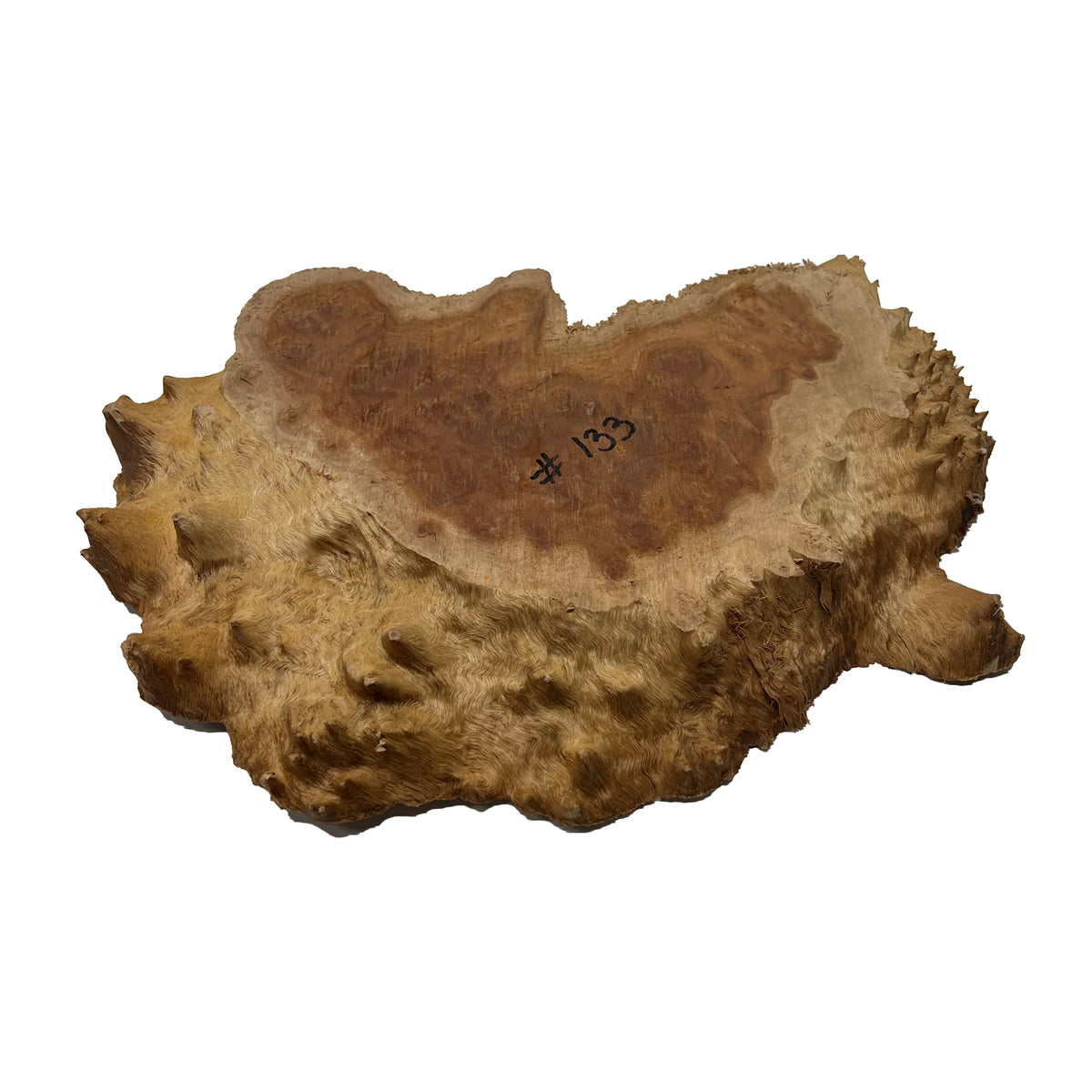 Red Coolibah Burl Cookies |10" x 15" x 1-1/2" | 5.5lbs | #133 - Exotic Wood Zone - Buy online Across USA 