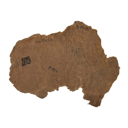 Red Coolibah Burl Cookies | 16" x 13" x 1-1/4" | 5.7 lbs | #143 - Exotic Wood Zone - Buy online Across USA 