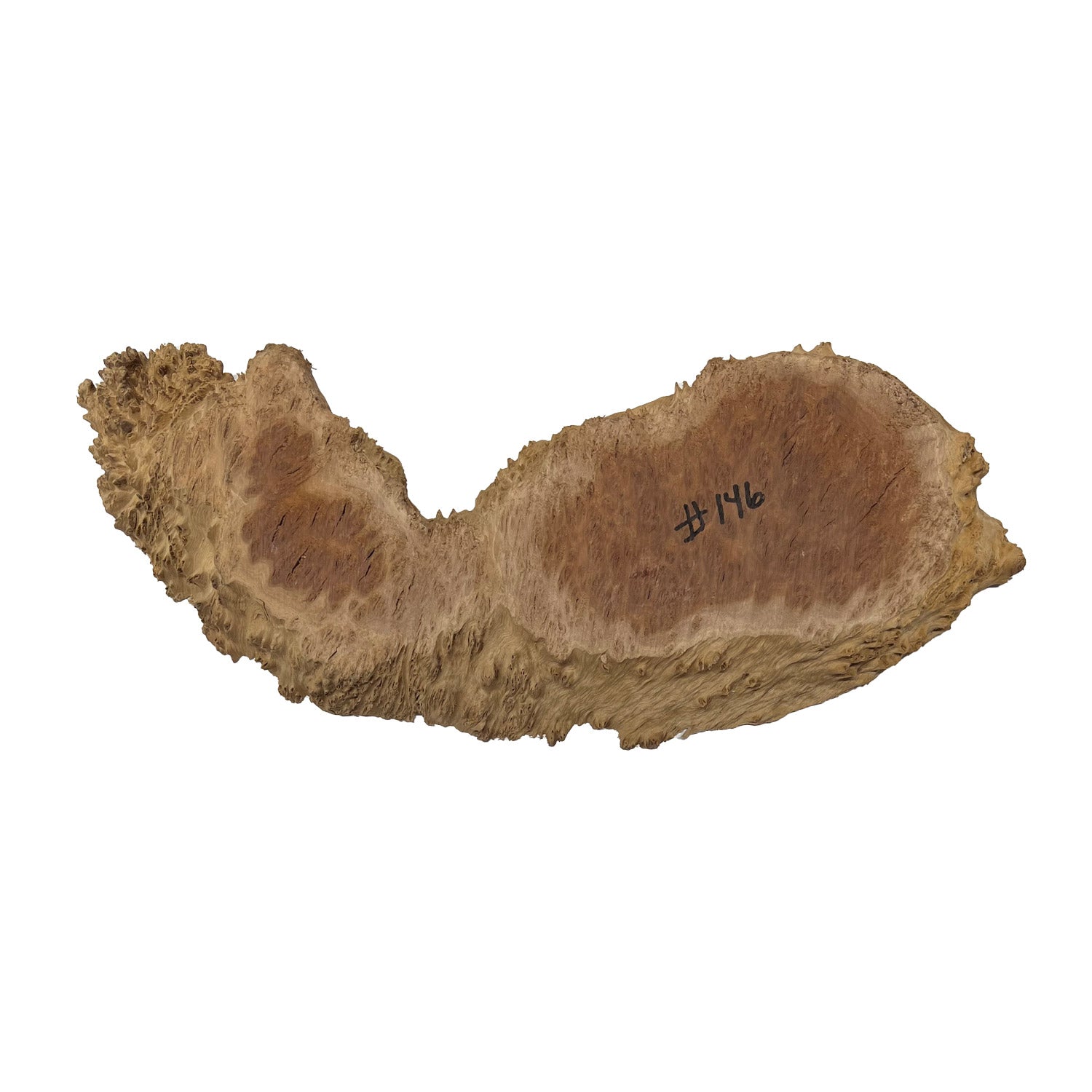 Red Coolibah Burl Cookies | 18" x 6" x 1-1/2" | 4.7 lbs | #146 - Exotic Wood Zone - Buy online Across USA 