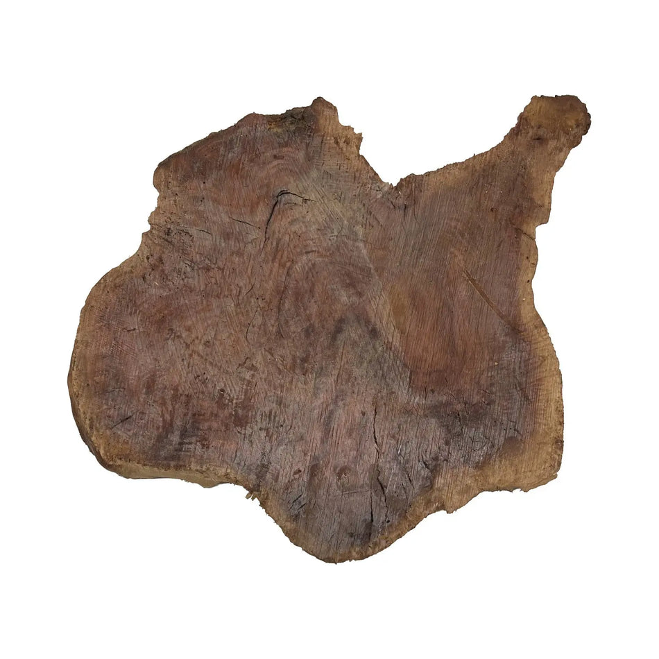 Red Gum Burl Cookies/Slabs , 14" x 11" x 1-1/2" 8.1 lbs | #42 - Exotic Wood Zone - Buy online Across USA 