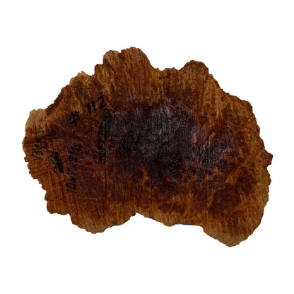 Red Mallee Burl | 10&quot; x 7&quot; x 2-1/2&quot; | 2.51 lbs - 