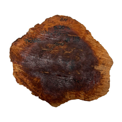 Red Mallee Burl | 10-3/4&quot; x 9 -1/2&quot; x 2&quot; | 3.7 lbs - 