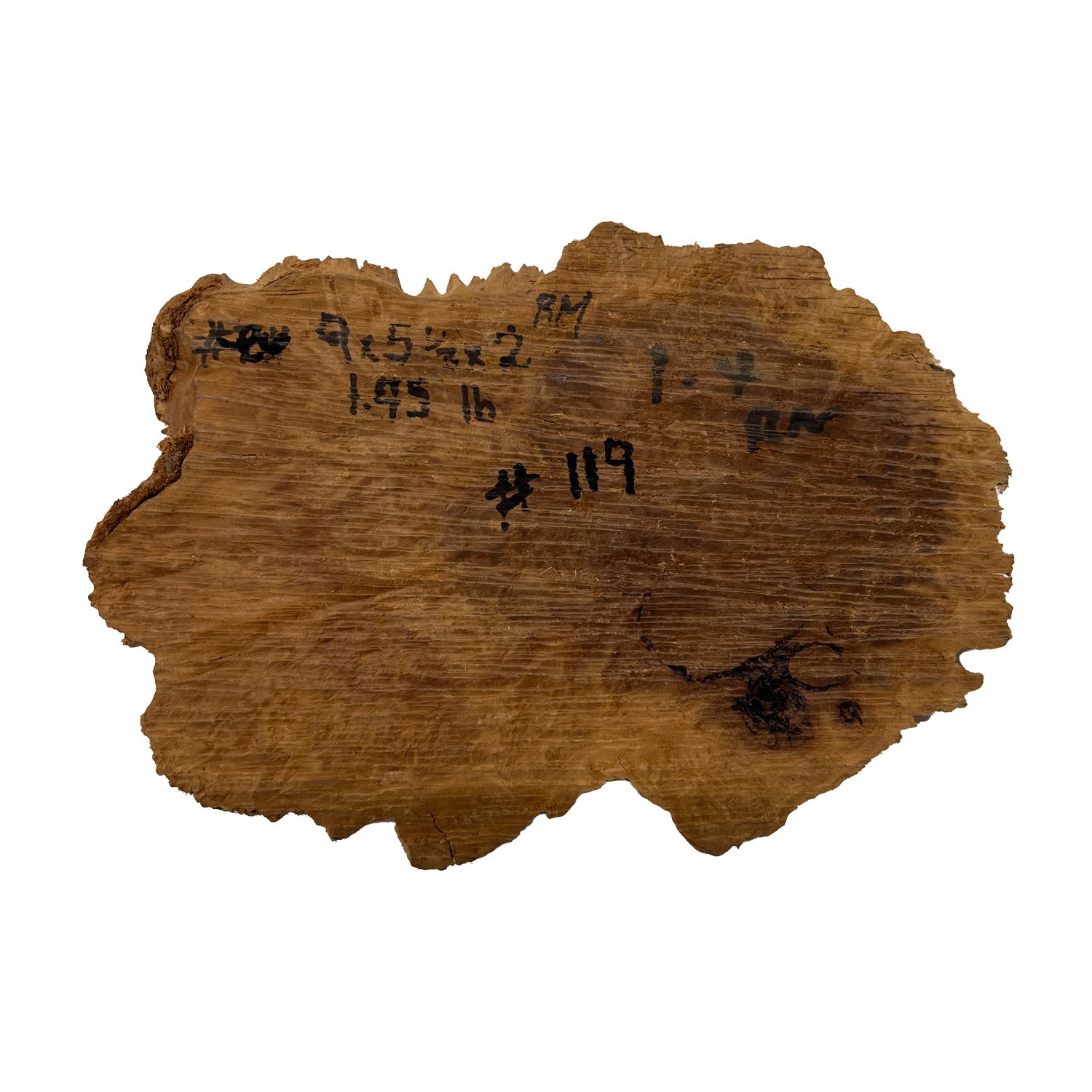 Red Mallee Burl | 9&quot; x 5-1/2&quot; x 2&quot; | 1.95 lbs - 