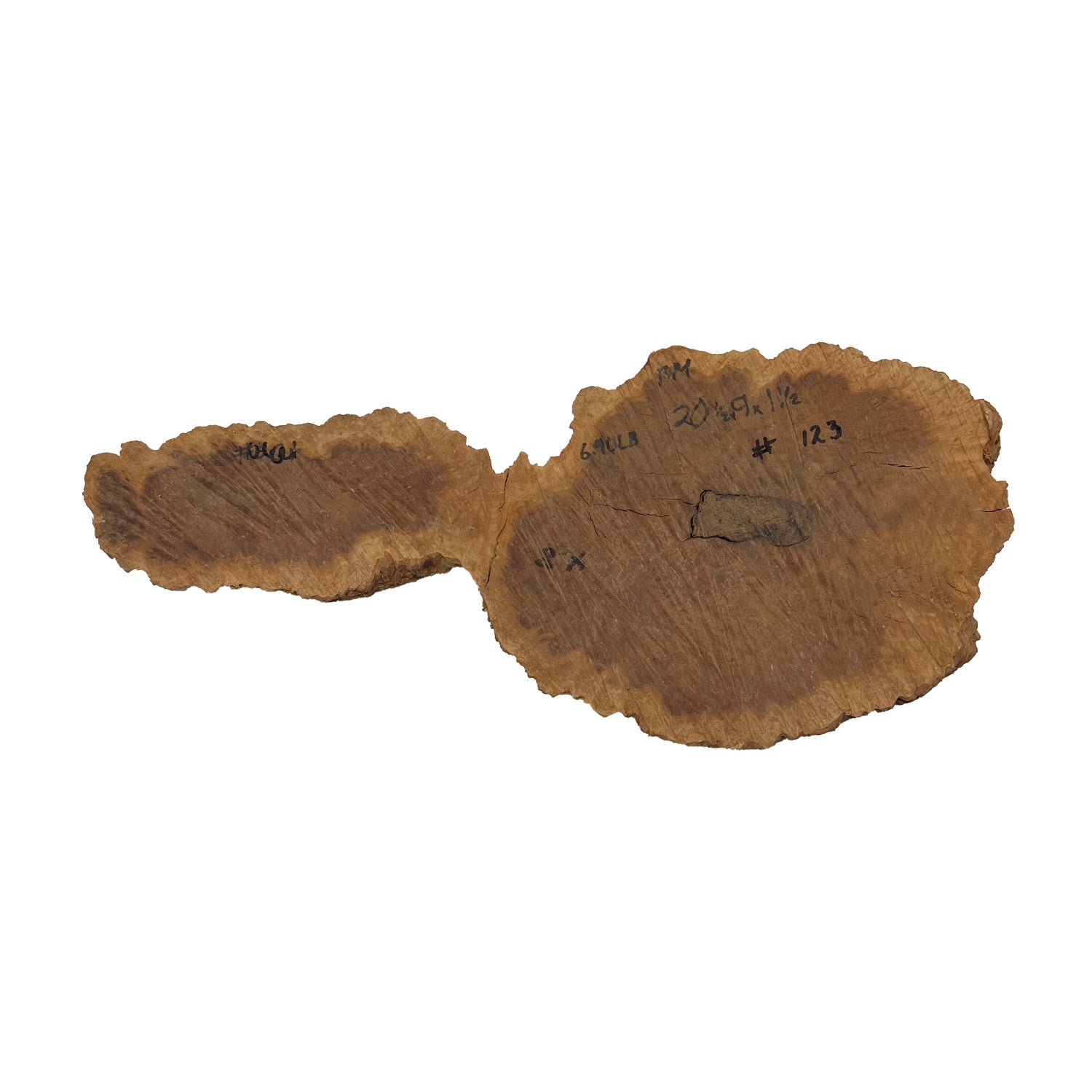 Red Mallee Burl | 20-1/2&quot; x 9&quot; x 1-1/2&quot; | 6.9 lbs - 