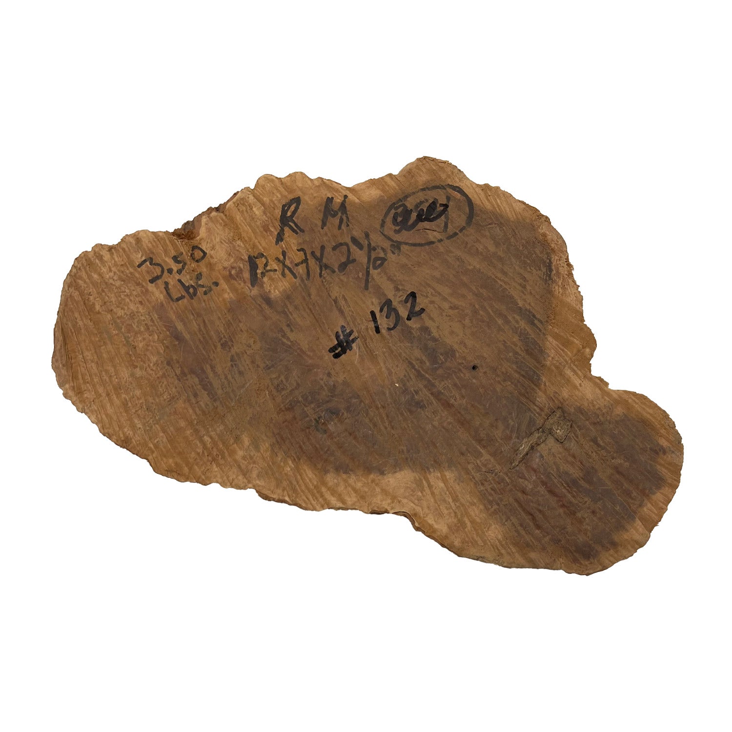 Red Mallee Burl | 12&quot; x 7&quot; x 2-1/2&quot; | 3.5 lbs - 