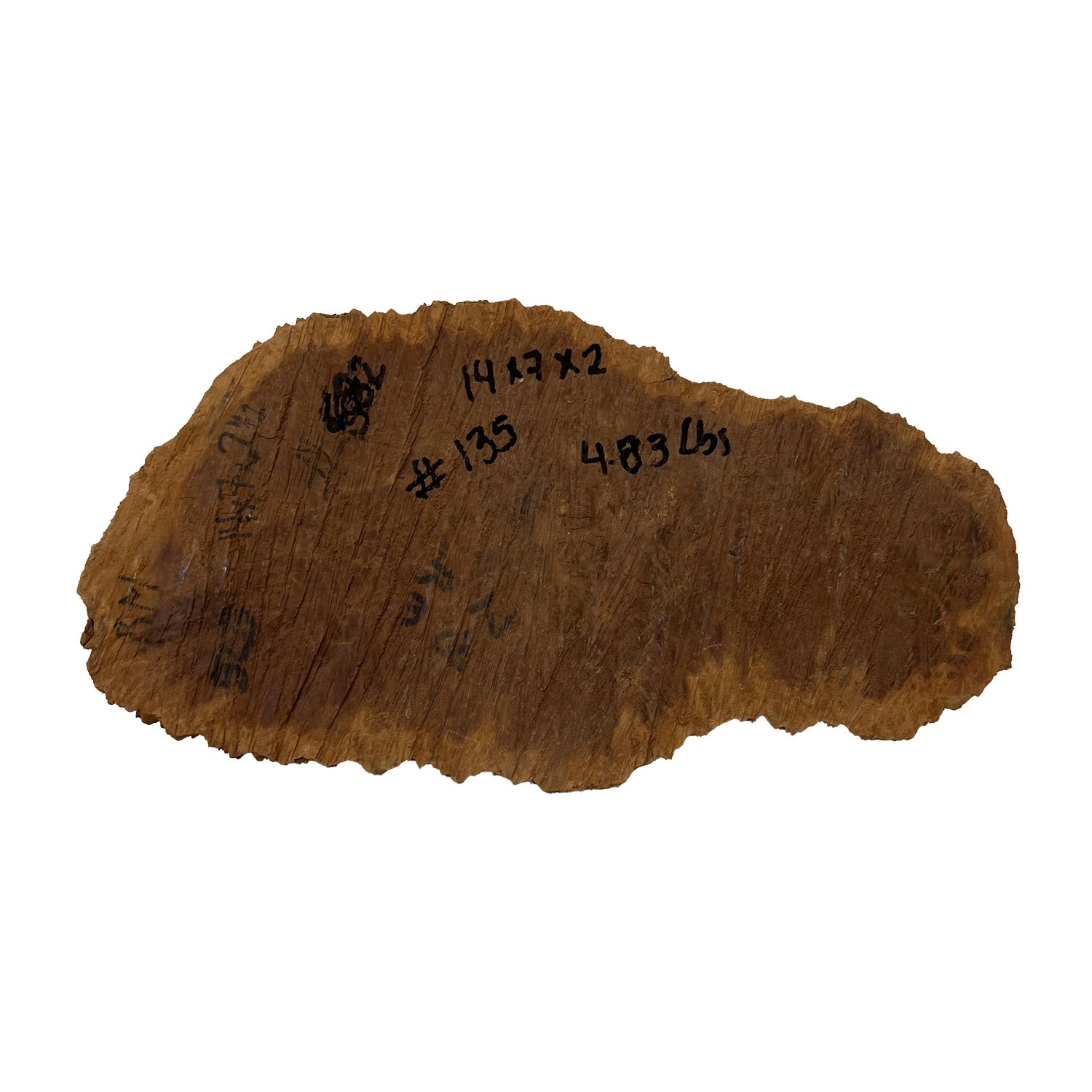 Red Mallee Burl | 14&quot; x 7&quot; x 2&quot; | 4.83 lbs - 