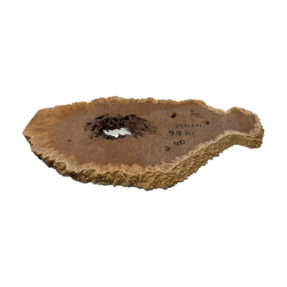 Red Mallee Burl Cookies 24" x 12" x 1" | 9.15 lbs - #910 - Exotic Wood Zone - Buy online Across USA 