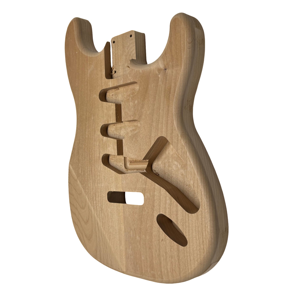 ST-Style Alder Unfinished Fender Guitar Body #802