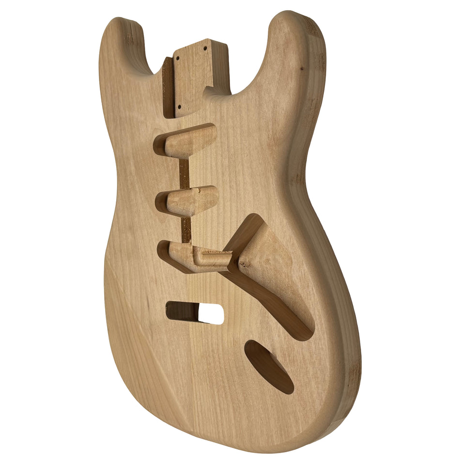 ST-Style Alder Unfinished Fender Guitar Body #804