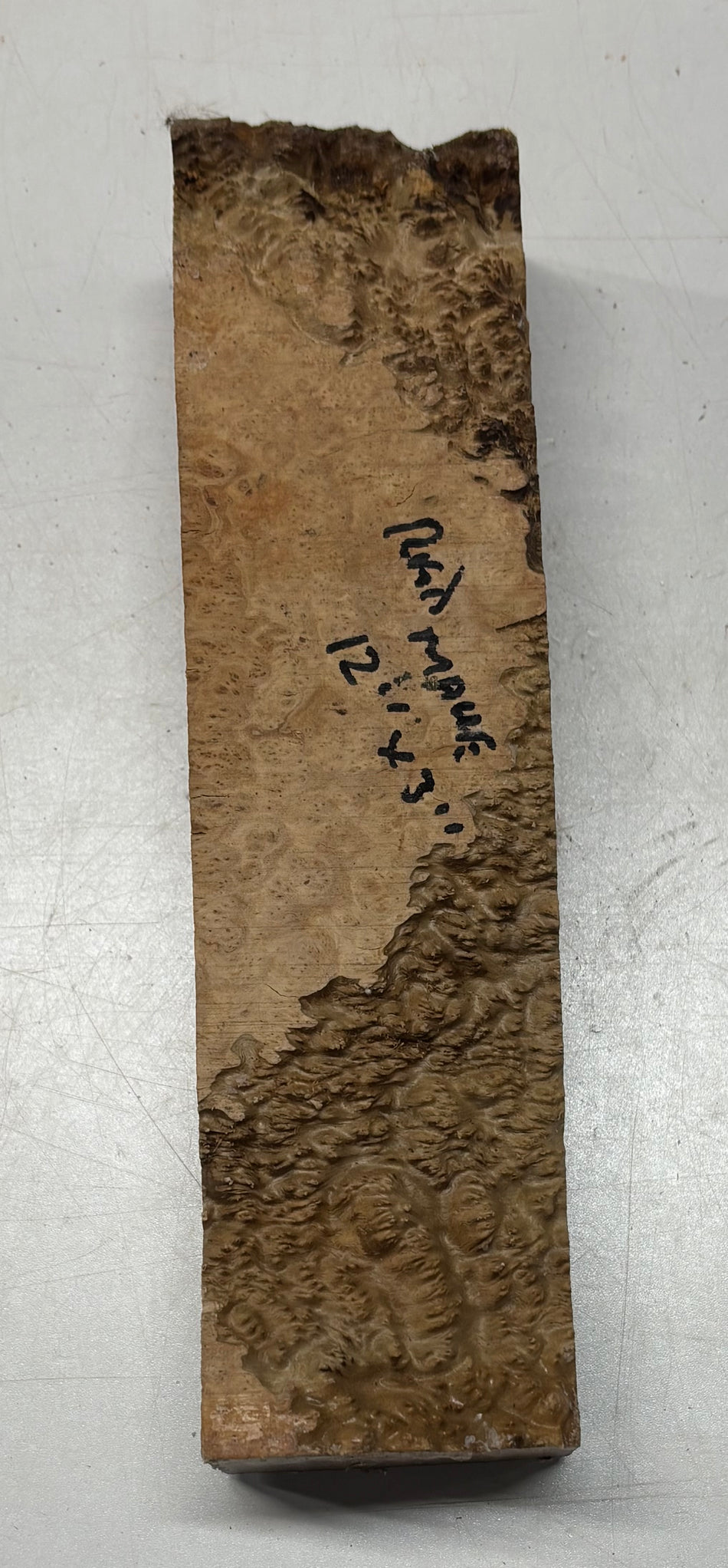 Australian Red Mallee Pepper Mill Blank 11-1/2" x 3" x 3" #1001