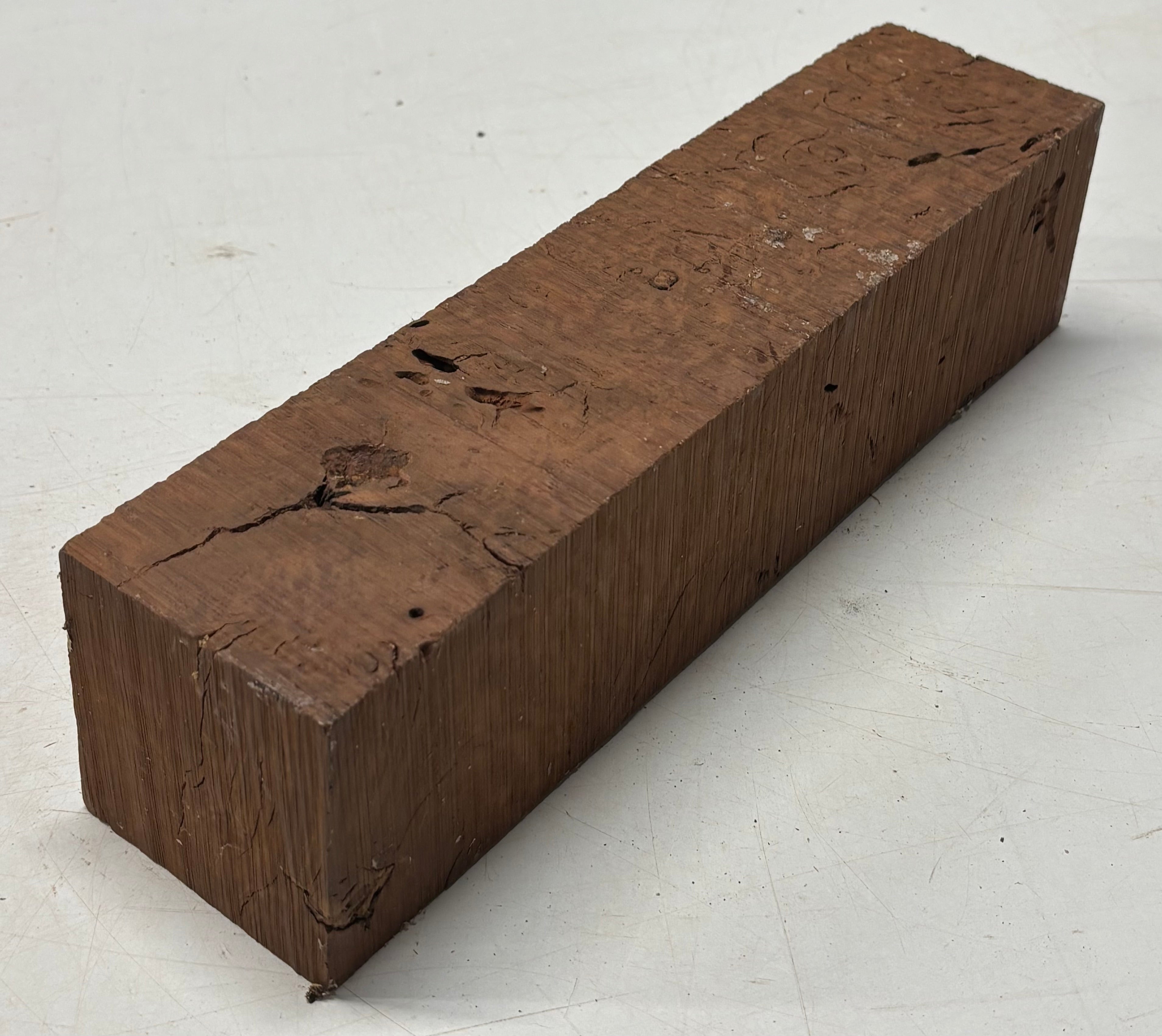 Australian Red Mallee Pepper Mill Blank 12" x 3" x 3" #1004 - Exotic Wood Zone