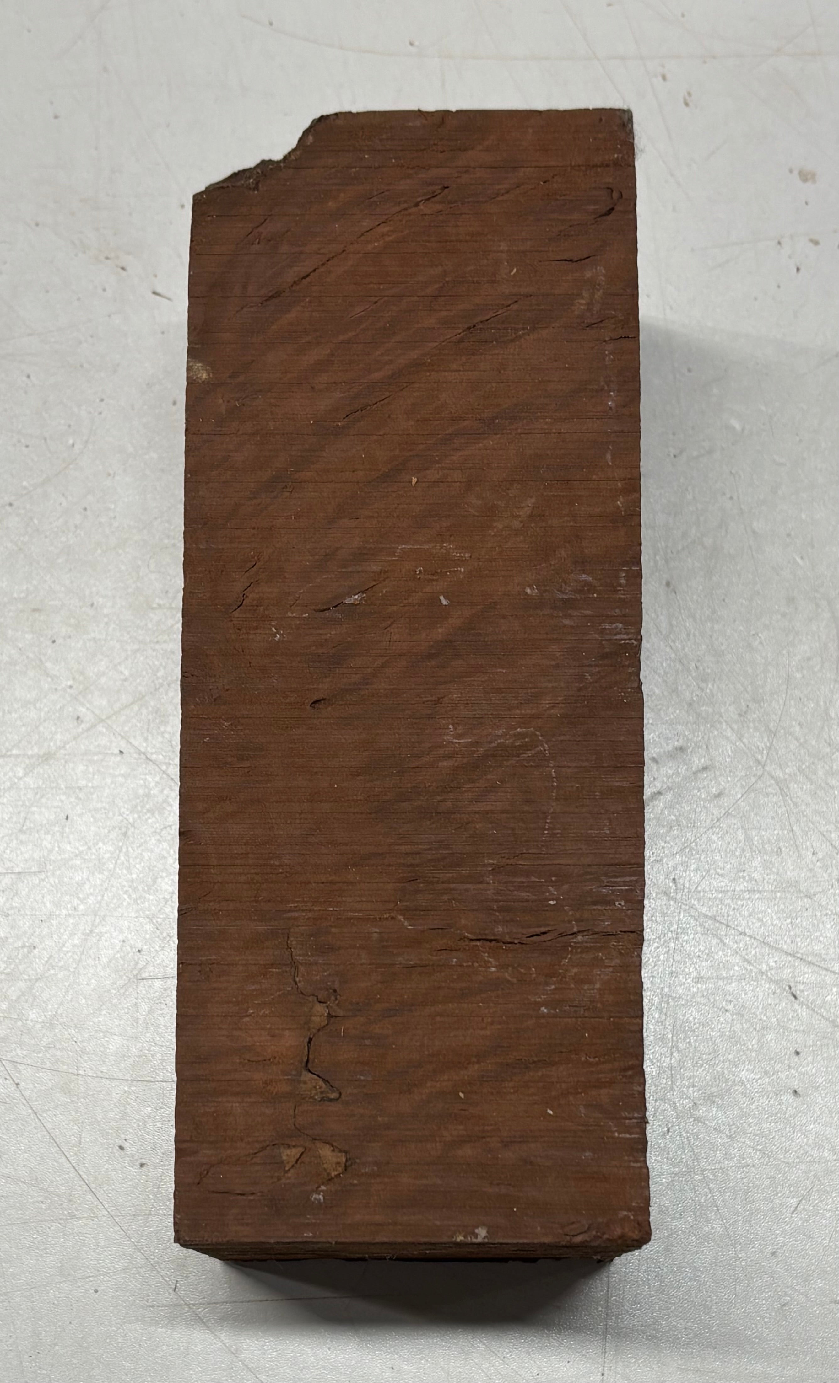 Australian Red Mallee Pepper Mill Blank 7-3/4" x 3" x 3" #1008 - Exotic Wood Zone