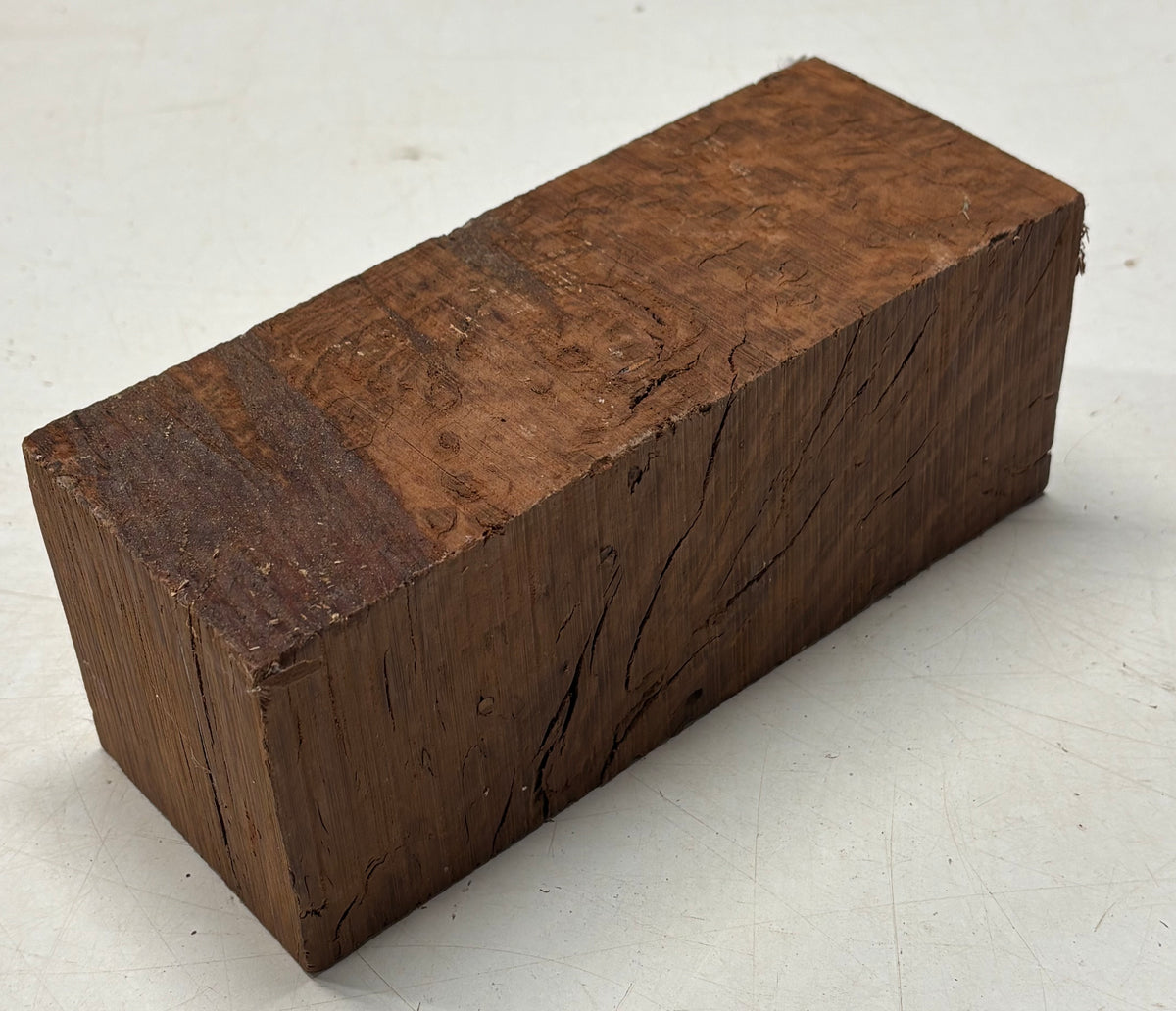 Australian Red Mallee Pepper Mill Blank 7-3/4" x 3" x 3" #1008 - Exotic Wood Zone