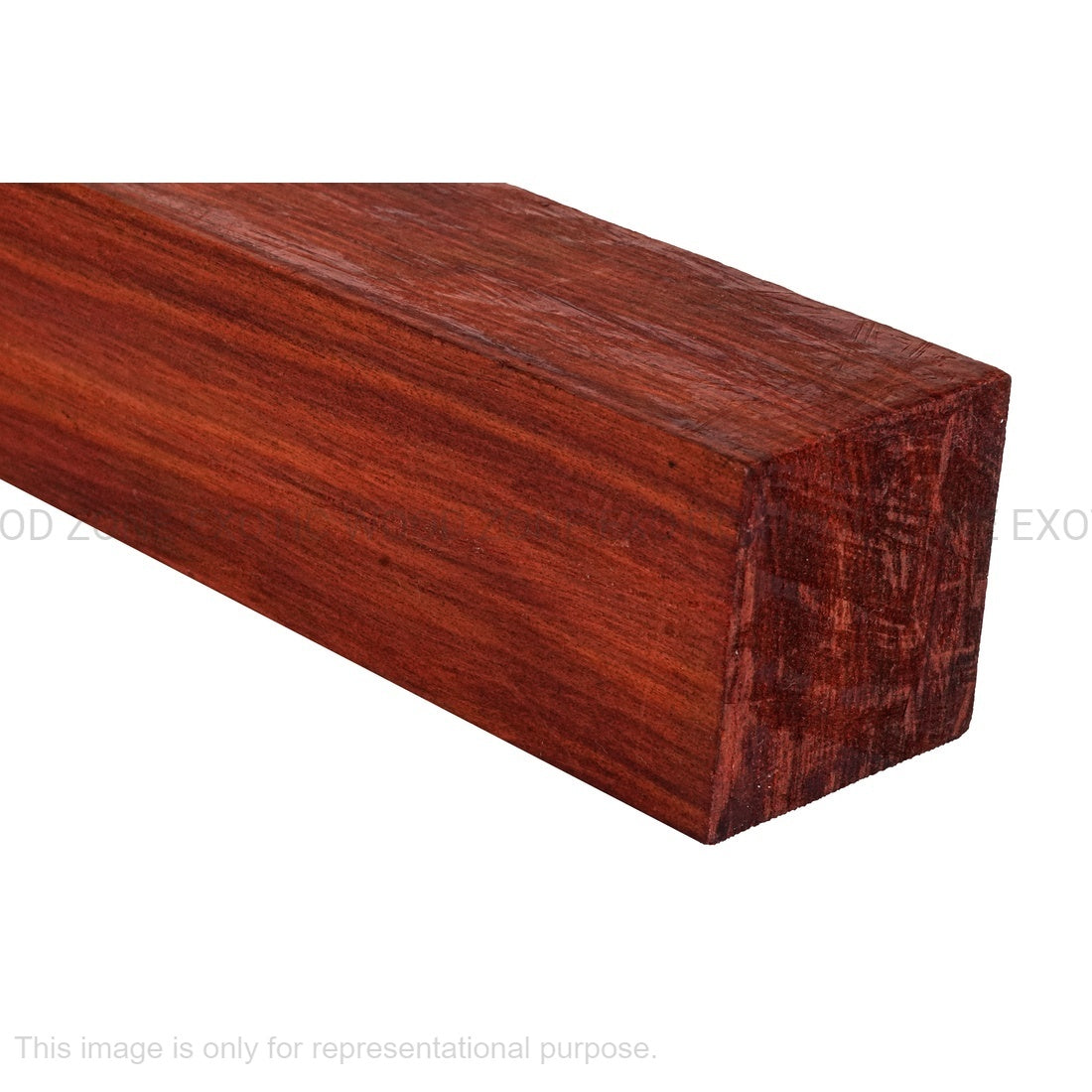 Redheart Wood Turning Blanks 1-1/2&quot; x 1-1/2&quot; x 24&quot; - Exotic Wood Zone - Buy online Across USA 