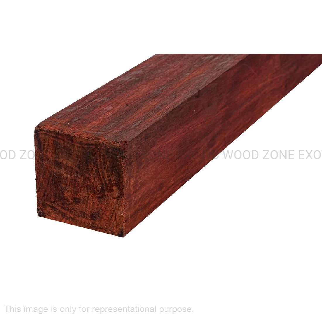 Redheart Wood Turning Blanks 1-1/2&quot; x 1-1/2&quot; x 24&quot; - Exotic Wood Zone - Buy online Across USA 
