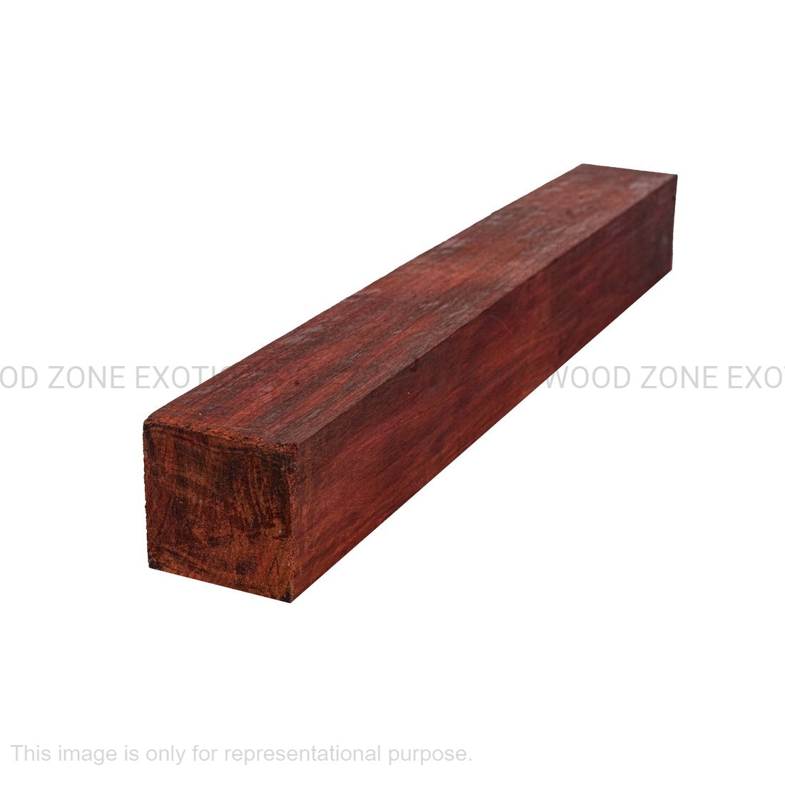 Redheart Wood Turning Blanks 1-1/2&quot; x 1-1/2&quot; x 24&quot; - Exotic Wood Zone - Buy online Across USA 