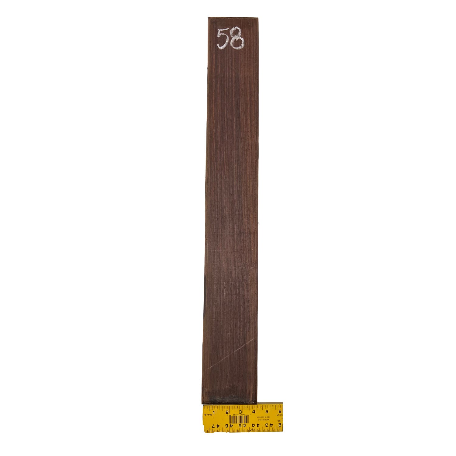 East Indian Rosewood Electrical/ Bass Wood Guitar Neck Blank 31"x4"x1 1/4" #58 - Exotic Wood Zone - Buy online Across USA 