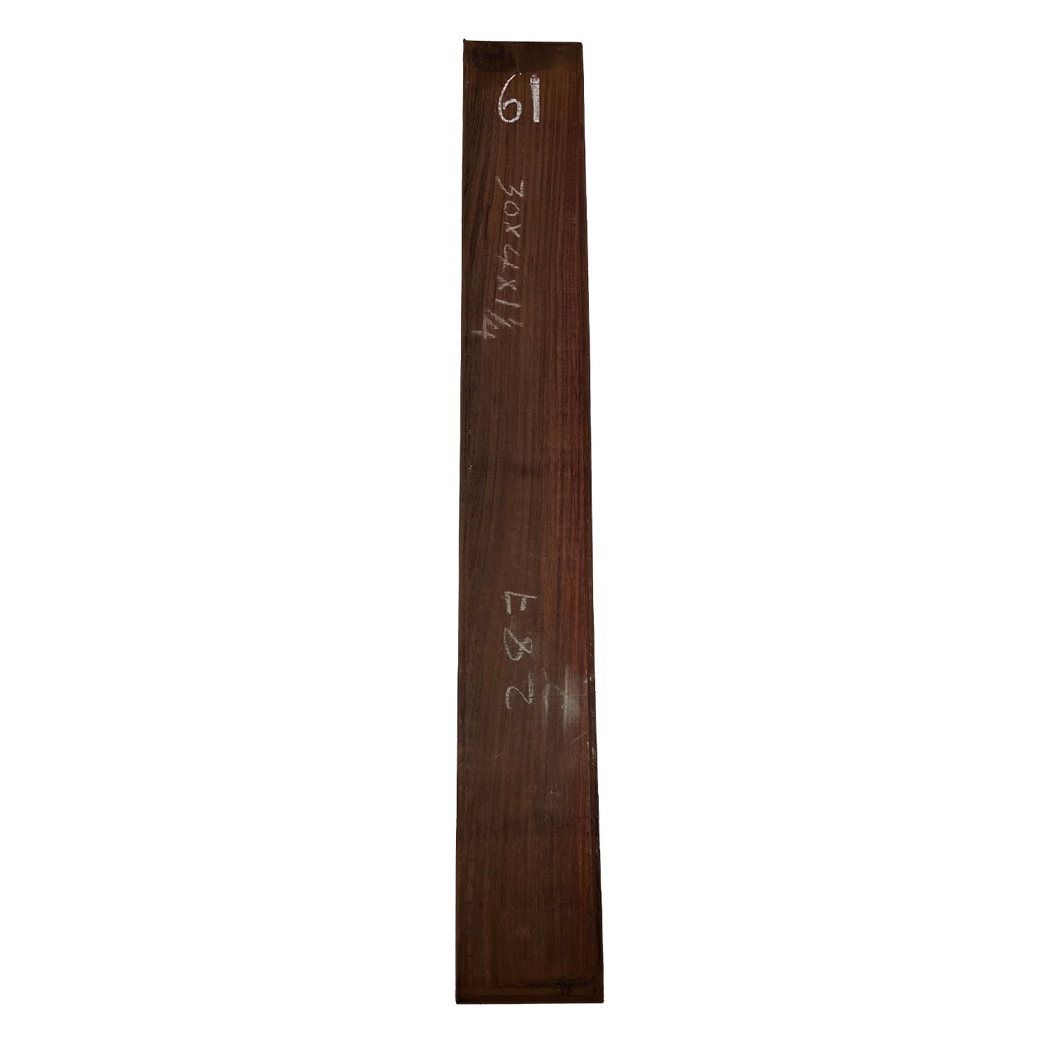 East Indian Rosewood Electrical/ Bass Wood Guitar Neck Blank 31"x4"x1 1/4" #61 - Exotic Wood Zone - Buy online Across USA 