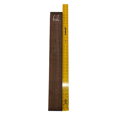 East Indian Rosewood Electrical/ Bass Wood Guitar Neck Blank 31"x4"x1 1/4" #62 - Exotic Wood Zone - Buy online Across USA 