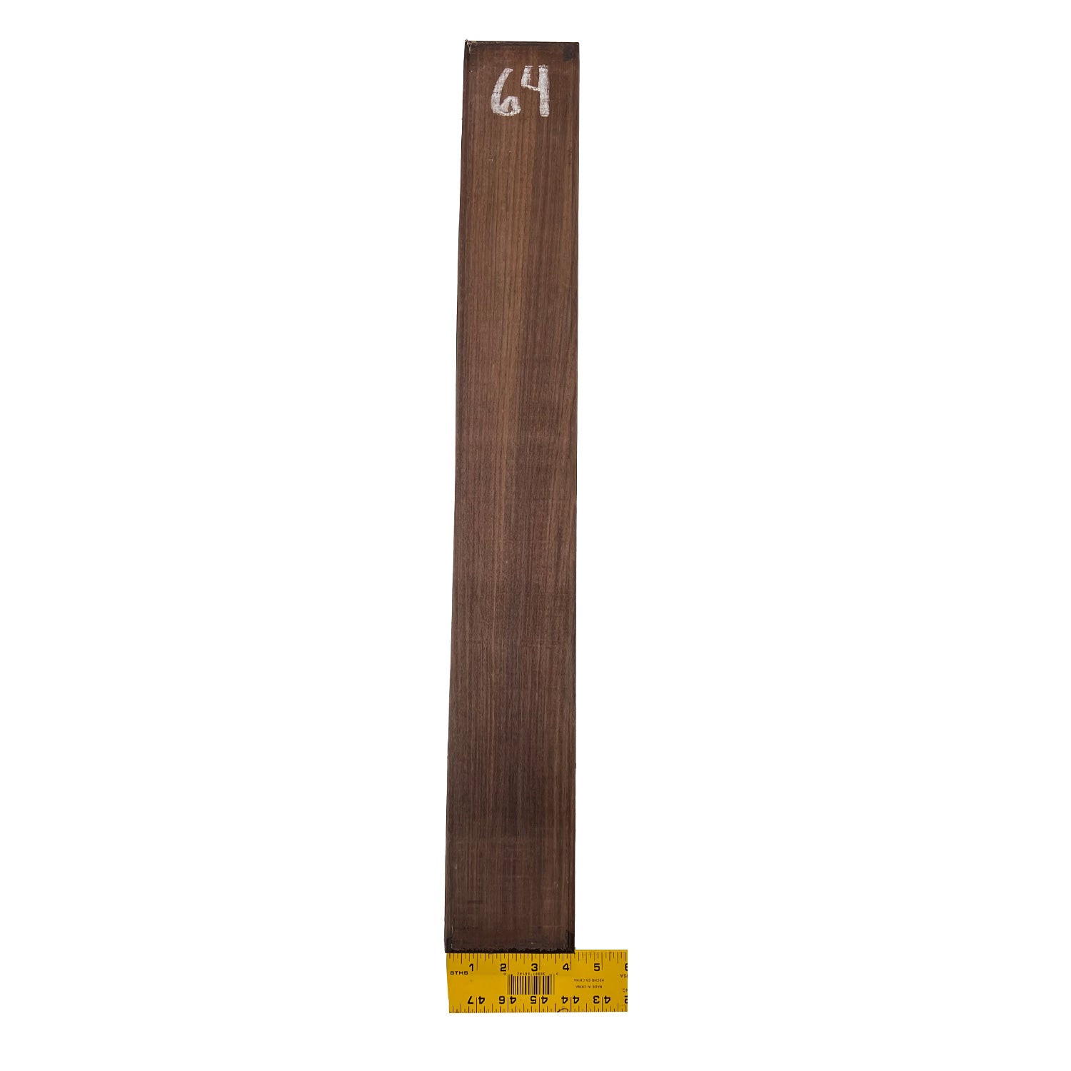 East Indian Rosewood Electrical/ Bass Wood Guitar Neck Blank 31"x4"x1 1/4" #64 - Exotic Wood Zone - Buy online Across USA 