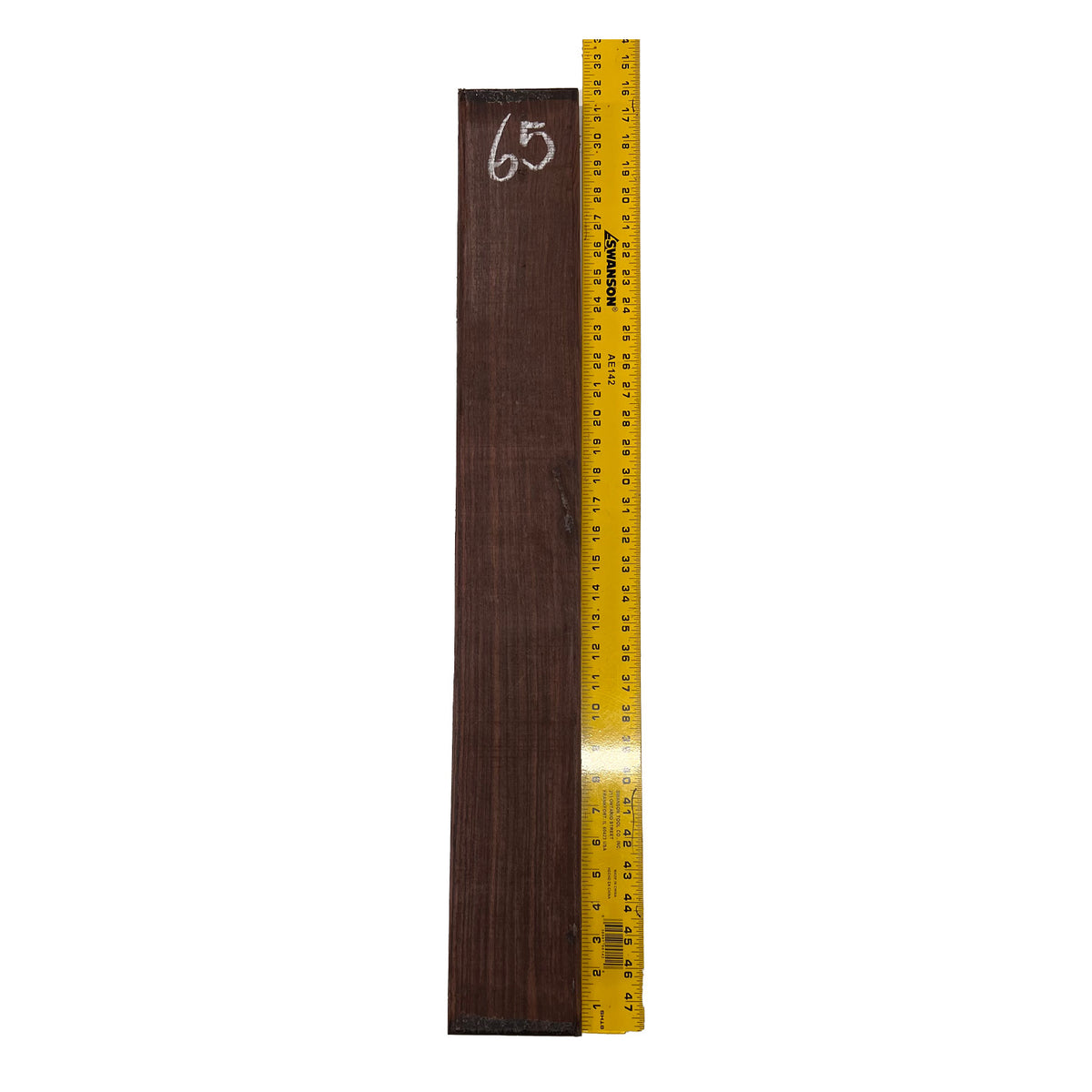 East Indian Rosewood Electrical/ Bass Wood Guitar Neck Blank 31"x4"x1 1/4" #65 - Exotic Wood Zone - Buy online Across USA 