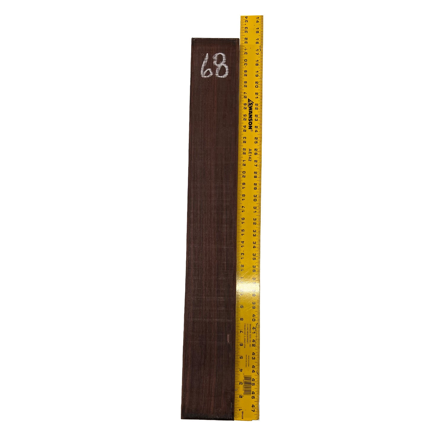 East Indian Rosewood Electrical/ Bass Wood Guitar Neck Blank 31"x4"x1 1/4" #68 - Exotic Wood Zone - Buy online Across USA 