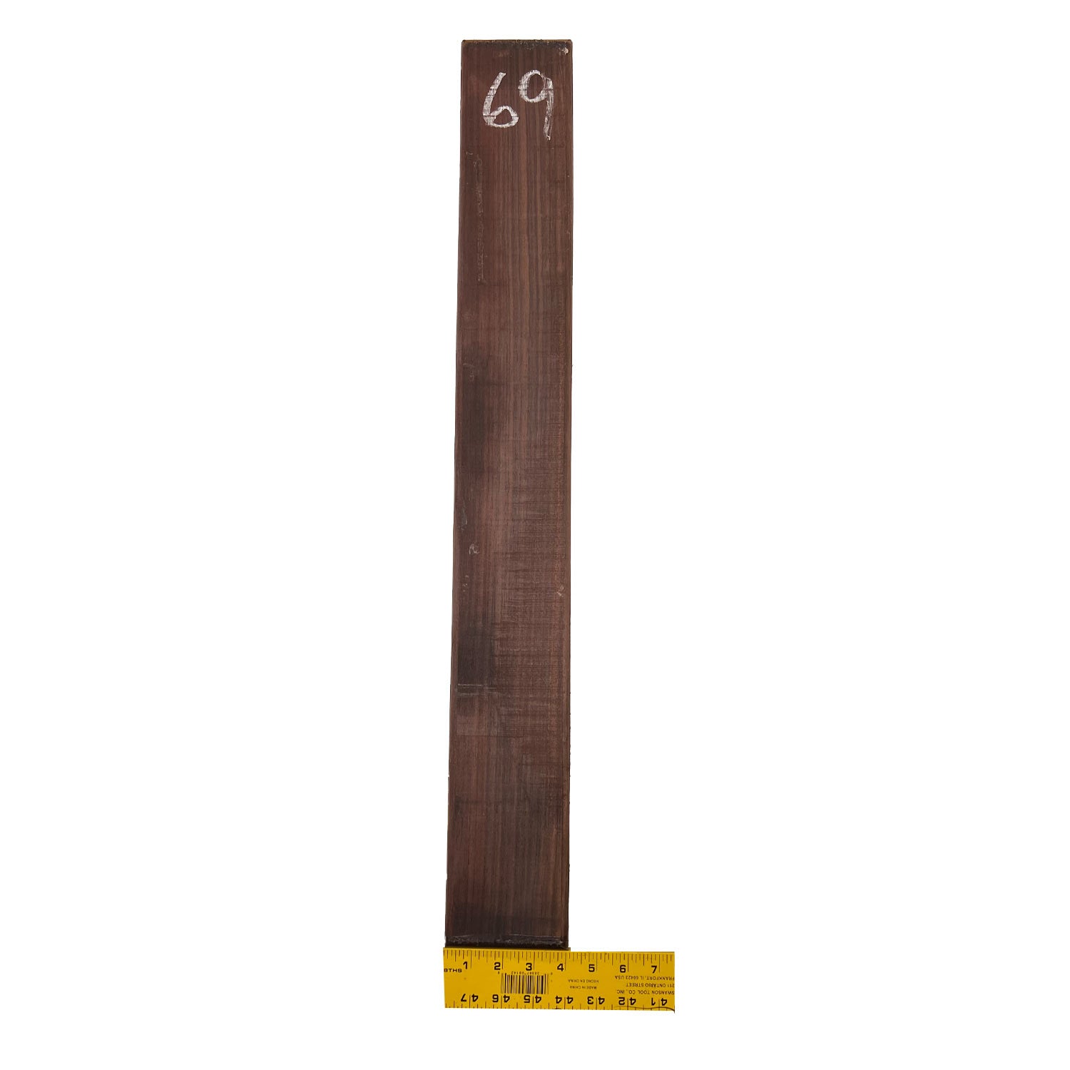 East Indian Rosewood Electrical/ Bass Wood Guitar Neck Blank 31"x4"x1 1/4" #69 - Exotic Wood Zone - Buy online Across USA 