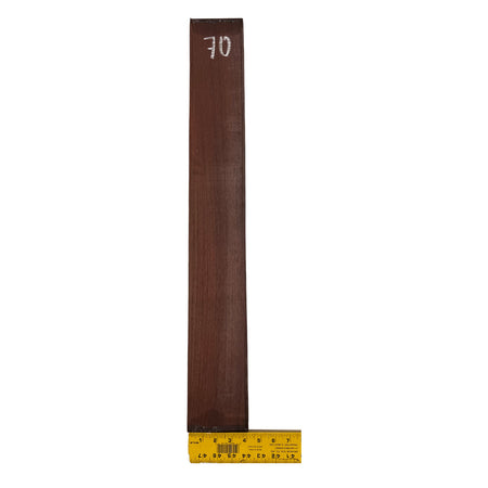 East Indian Rosewood Electrical/ Bass Wood Guitar Neck Blank 31"x4"x1 1/4" #70 - Exotic Wood Zone - Buy online Across USA 