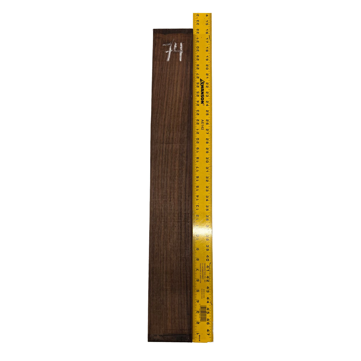 East Indian Rosewood Electrical/ Bass Wood Guitar Neck Blank 31"x4"x1 1/4" #74 - Exotic Wood Zone - Buy online Across USA 