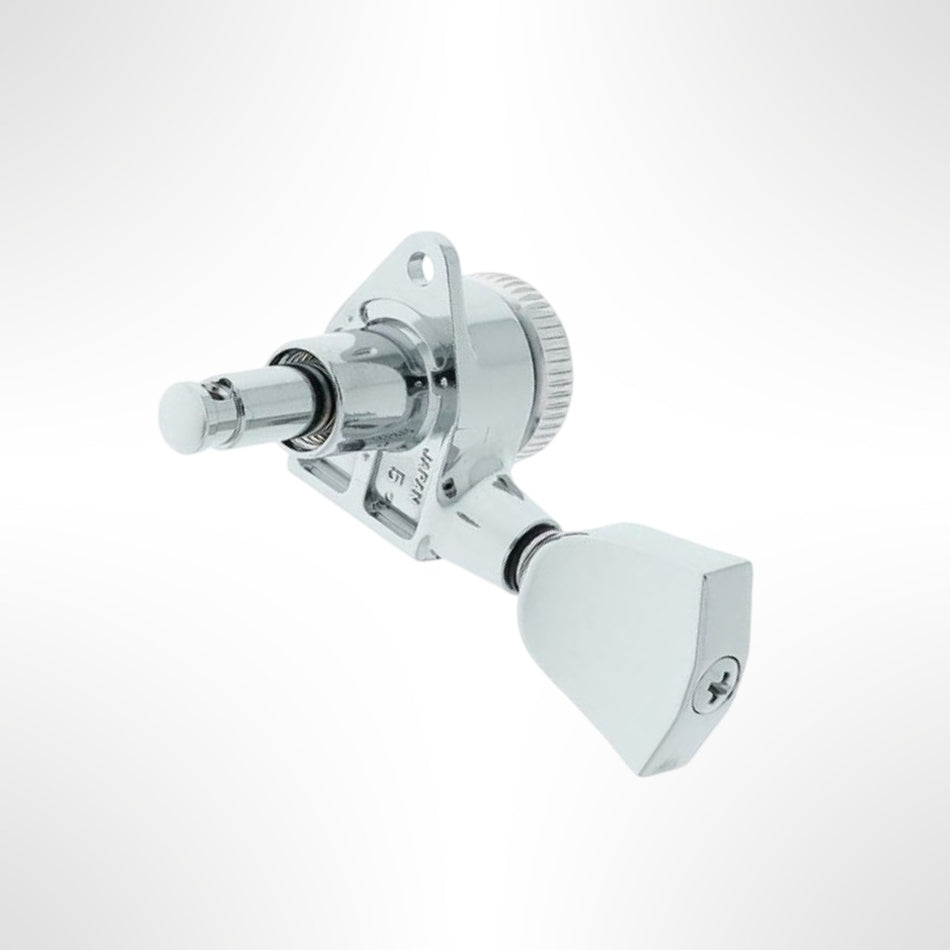 Gotoh Magnum Lock-Trad 3L+3R Guitar Tuners – 1:18 Ratio| Chrome (SG301-04 MG-T)