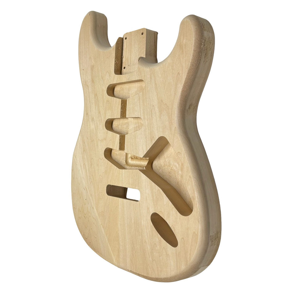 ST-Style Basswood Unfinished Fender Guitar Body #703
