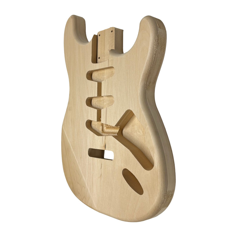 ST-Style Basswood Unfinished Fender Guitar Body #708