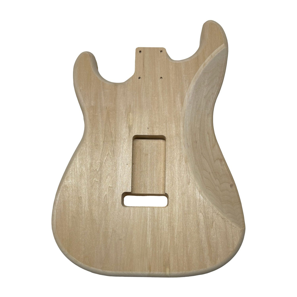 ST-Style Basswood Unfinished Fender Guitar Body #711 - Exotic Wood Zone