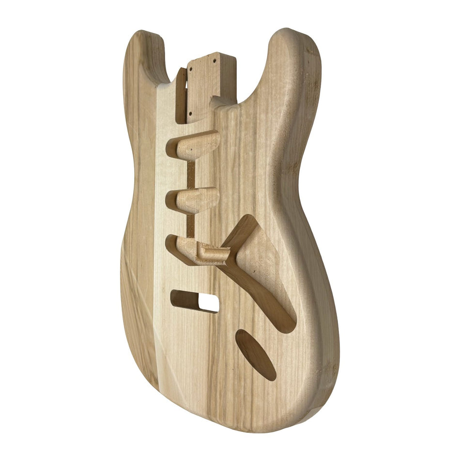 ST-Style Basswood Unfinished Fender Guitar Body #757