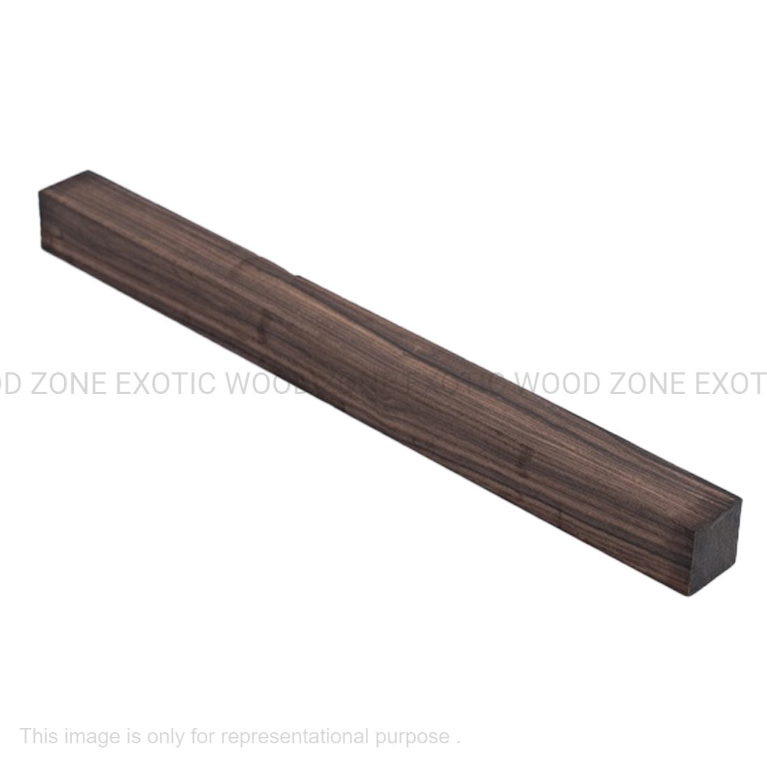 Santos Rosewood Hobbywood Blank 1" x 1 " x 12" inches - Exotic Wood Zone Hobby Woods