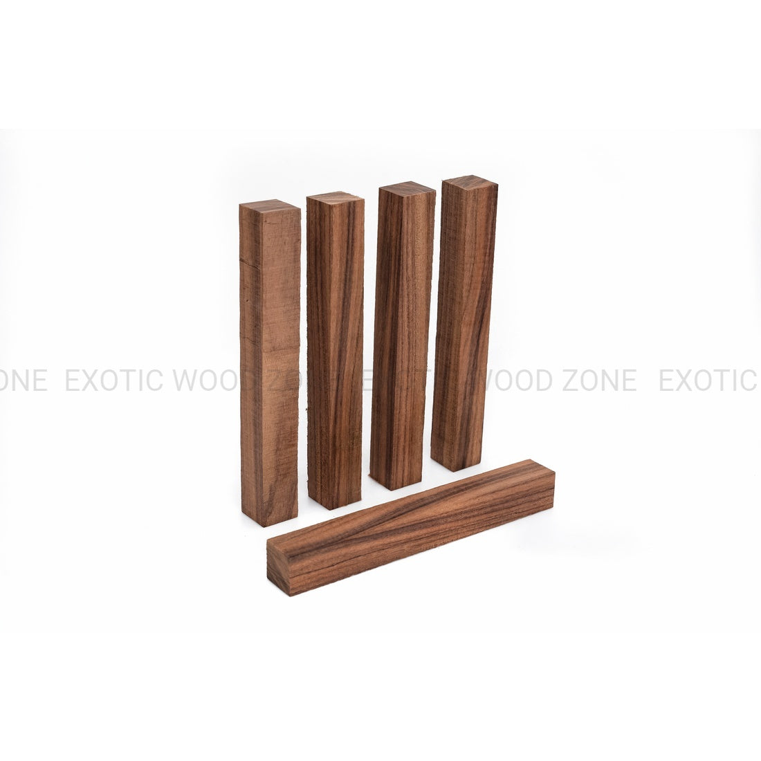 Santos Rosewood Pen Blanks 3/4&quot; x 3/4&quot; x 5&quot; - Exotic Wood Zone - Buy online Across USA 