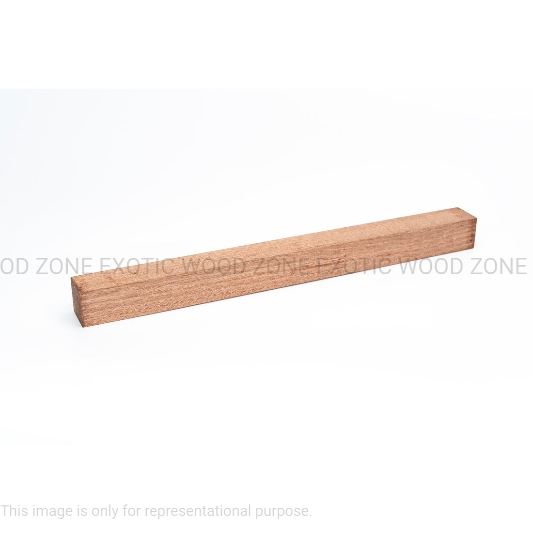 Sapele Hobbywood Blank 1&quot; x 1 &quot; x 12&quot; inches Exotic Wood Zone
